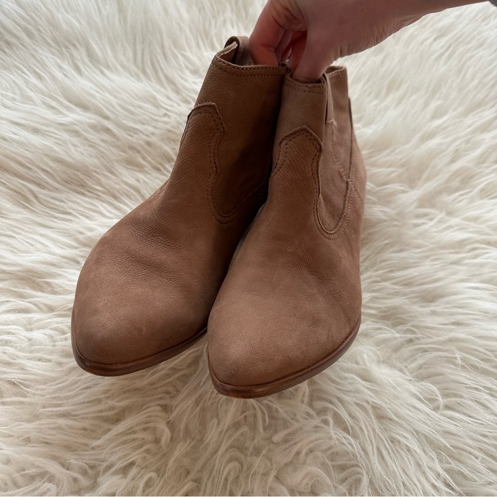 Frye brown suede ankle boots sz 9.5 - Picture 2 of 8